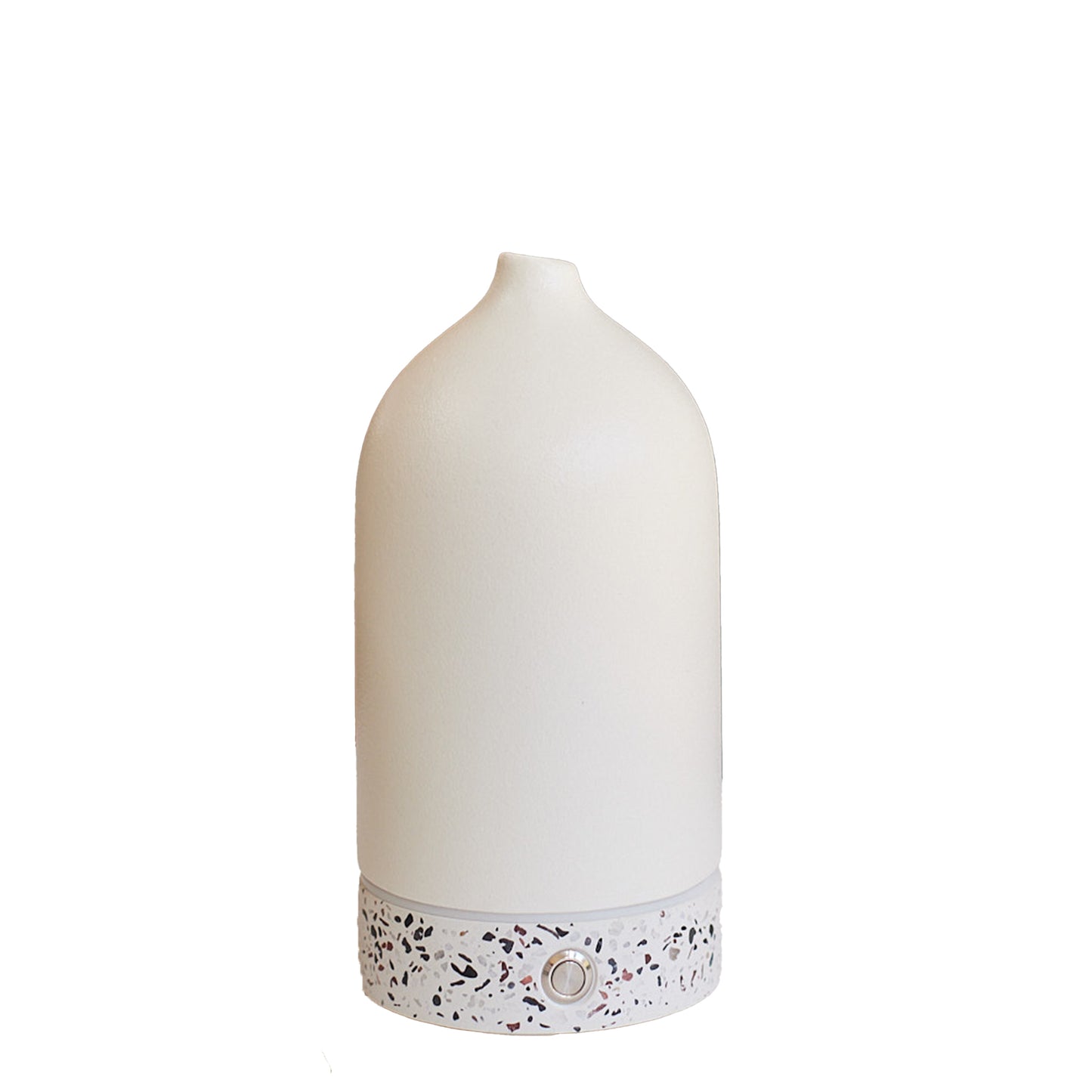 Pure Aroma Diffuser Ceramic & Terrazzo - White